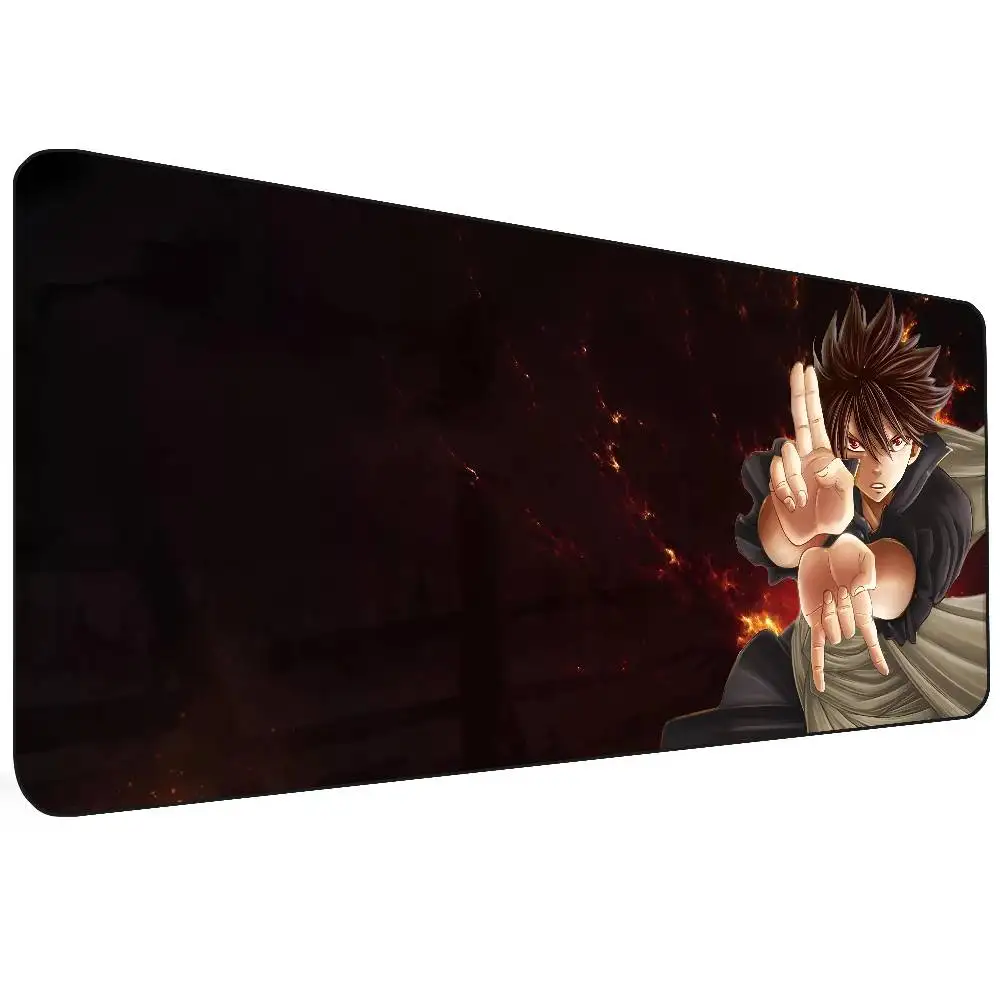 Фото Аниме крутой коврик для мыши F-Fairy Tail, большой игровой коврик для мыши, утолщенный коврик для компьютерной клавиатуры LockEdge, настольный коврик №4