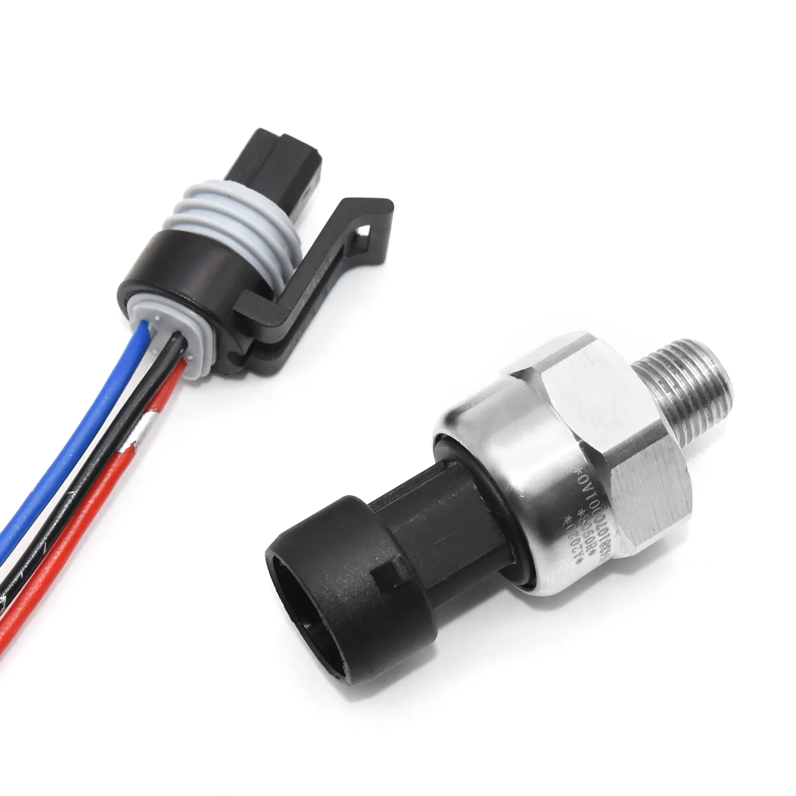 DC 5V 1/8NPT датчик давления, датчик из нержавеющей стали, масло, воздух, вода, 30/100/150/200/300/500 psi