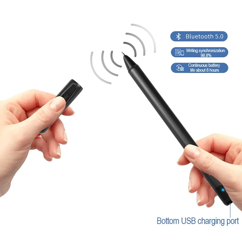 Фото Умный AI бумажный экран, синхронный блокнот, набор Bluetooth-соединения, дизайн, живопись, почерк, электронная книга, цифровая ручка №4
