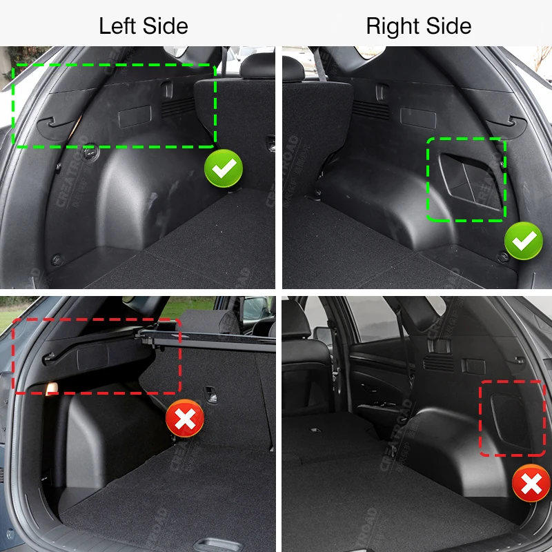 Фото Автомобильный коврик для багажника с полным покрытием для Hyundai TUCSON 2021 2022 2023, Накладка для багажника автомобиля, подкладка для груза, защитные аксессуары для интерьера №3