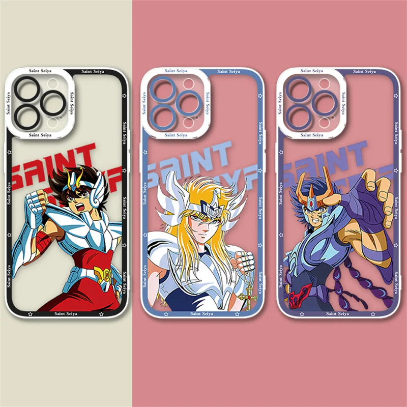 Чехол Saint Seiya для телефона Xiaomi Mi 13 12 11 10 Lite 12T 11T 10T POCO X3 NFC X4 GT X5 F3 F4 F5 M3 M4 Pro, мягкий силиконовый чехол