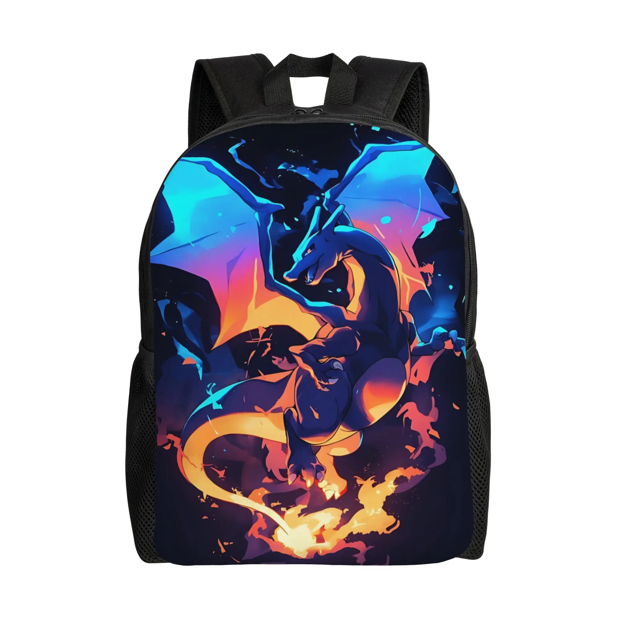 Модные рюкзаки, рюкзак Pokemon, повседневный рюкзак, рюкзак Charizard, прочный уличный рюкзак на плечо