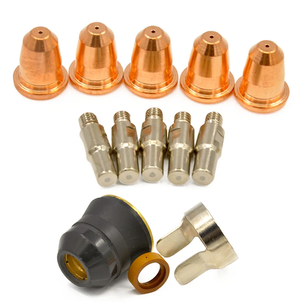 Наконечник электрода S45 nozzle0, 8 мм 23PK комплект подходит для плазменного резака FORNEY Easy Weld 20 P 251 20 P S45 электроды Запчасти для плазменного резака