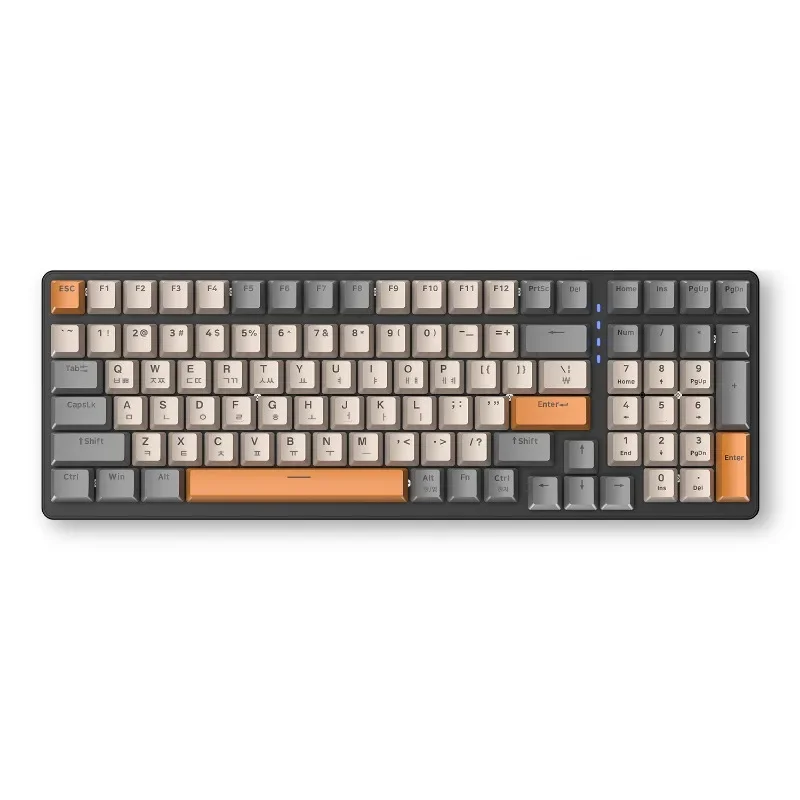 FreeWolf K6 Korean Version Mechanical Keyboard Three Mode Bluetooth Wireless Hotswap 100Key Esports PC Gamer Office (art.: 3920cf2f568fd) - 3920cf2f568fd