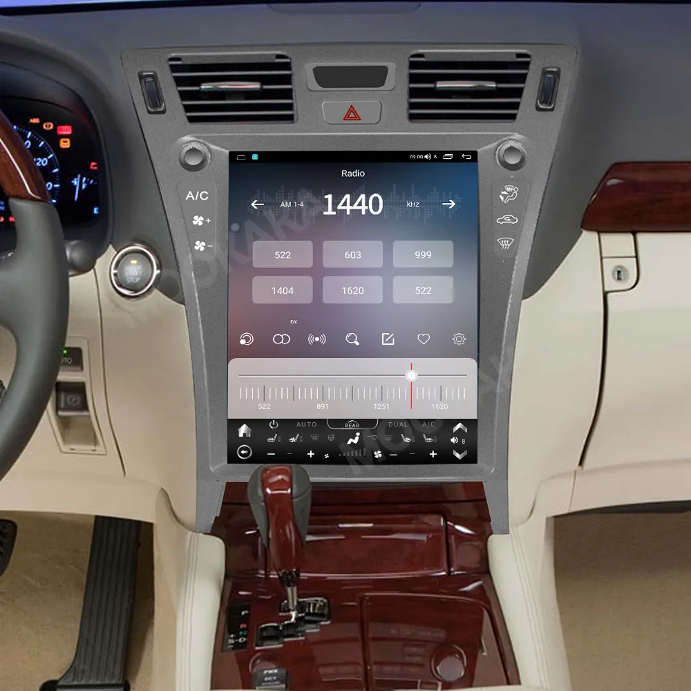 Автомобильный радиоприемник с сенсорным экраном для Lexus LS460 2006-2012 Android GPS автомобильный мультимедийный радиоприемник стереоприемник головное устройство (art.: 3920cf834140c) - 3920cf834140c