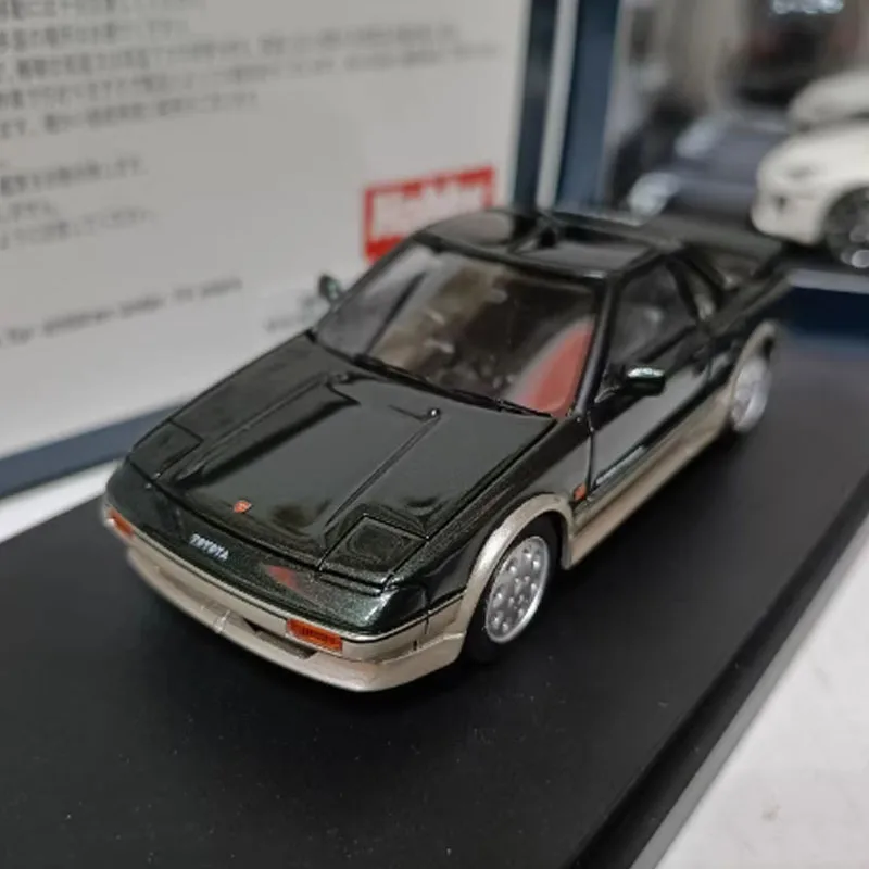 Масштаб 1:43, MR2 AW11, G-ограниченная T, имитация игрушечного автомобиля из смолы, модель классической коллекции, статическое украшение