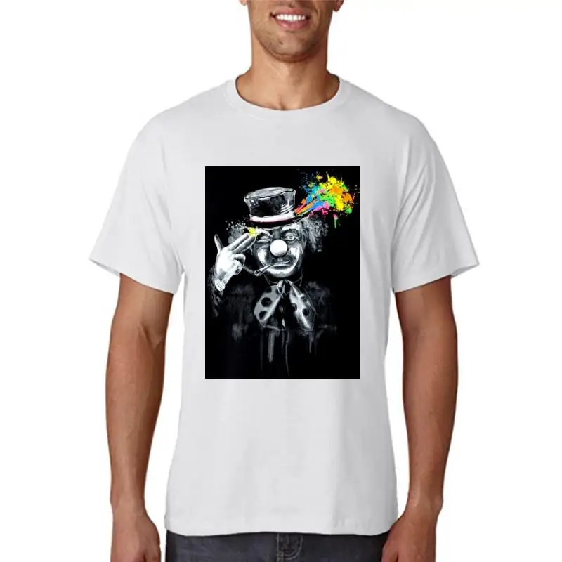 Название: Free Mind - психоделическая рубашка Rave Tee Glowing Dark Uv Black Light Psy Edm Clown Футболка для уличной одежды