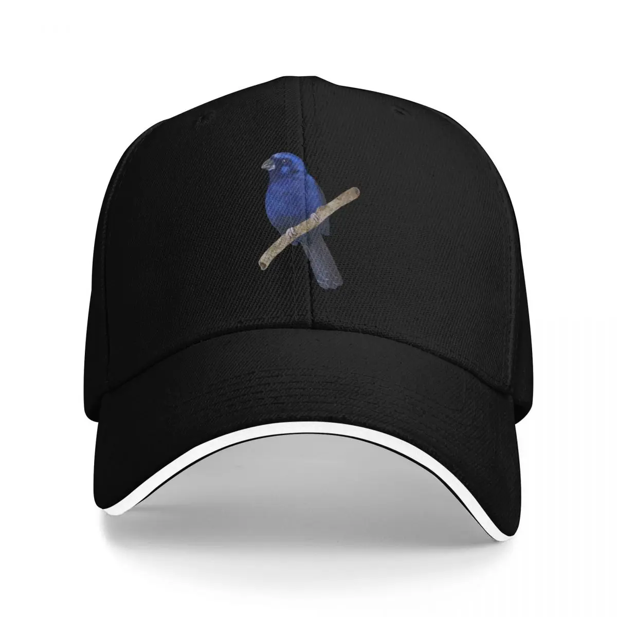 Бейсбольная кепка с ультрамарином Grosbeak Bird, пляжная кепка в стиле милитари, мужские и женские шляпы для солнца, мужские