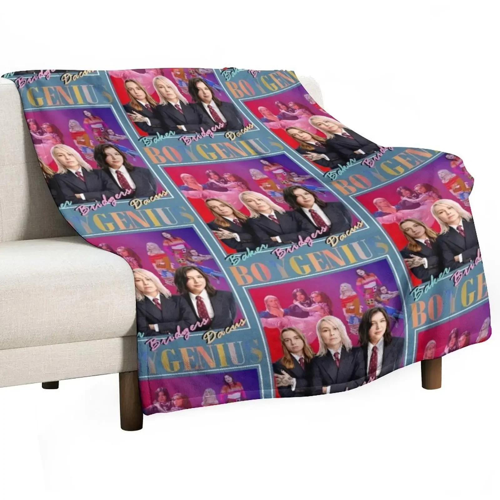 BOYGENIUS 90-е годы Design Merch The Record Band Этикетка Плед Одеяло Тетры Многоцелевые Одеяла