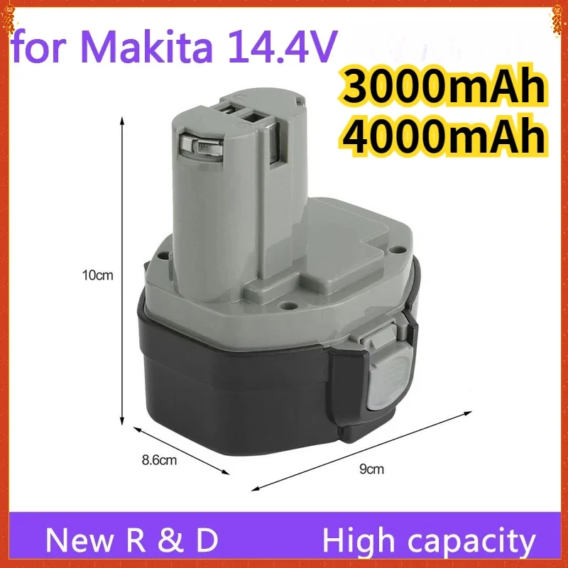 Новинка для Makita 14,4 В NI-Cd 3000/4000 мАч Сменный аккумулятор для аккумулятора Makita 14,4 В PA14 1420 1422 1433 1434 1435 1435F BL1040