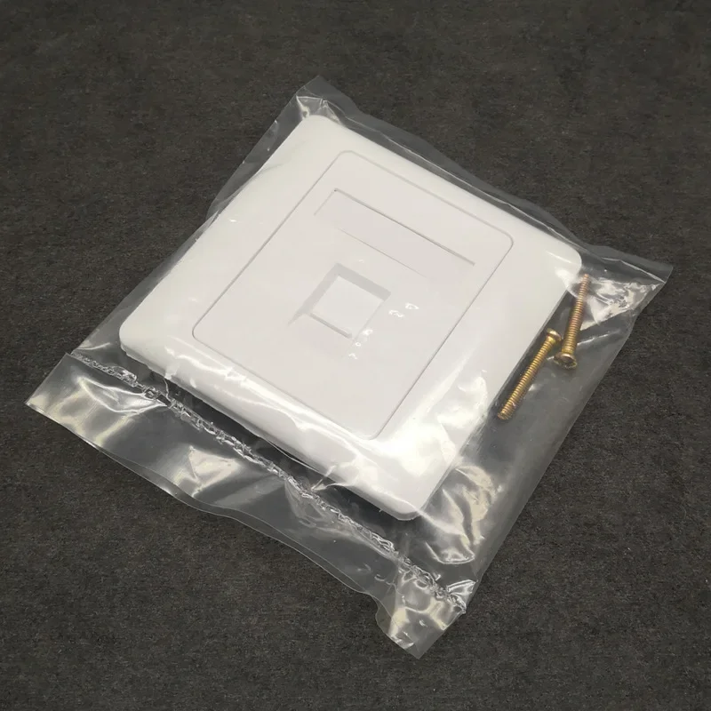 1 порт CAT7 RJ45 настенная панель CAT.7 интерфейсная розетка LAN для сетевой вилки 10G (art.: 3920baac8c91f) - 3920baac8c91f