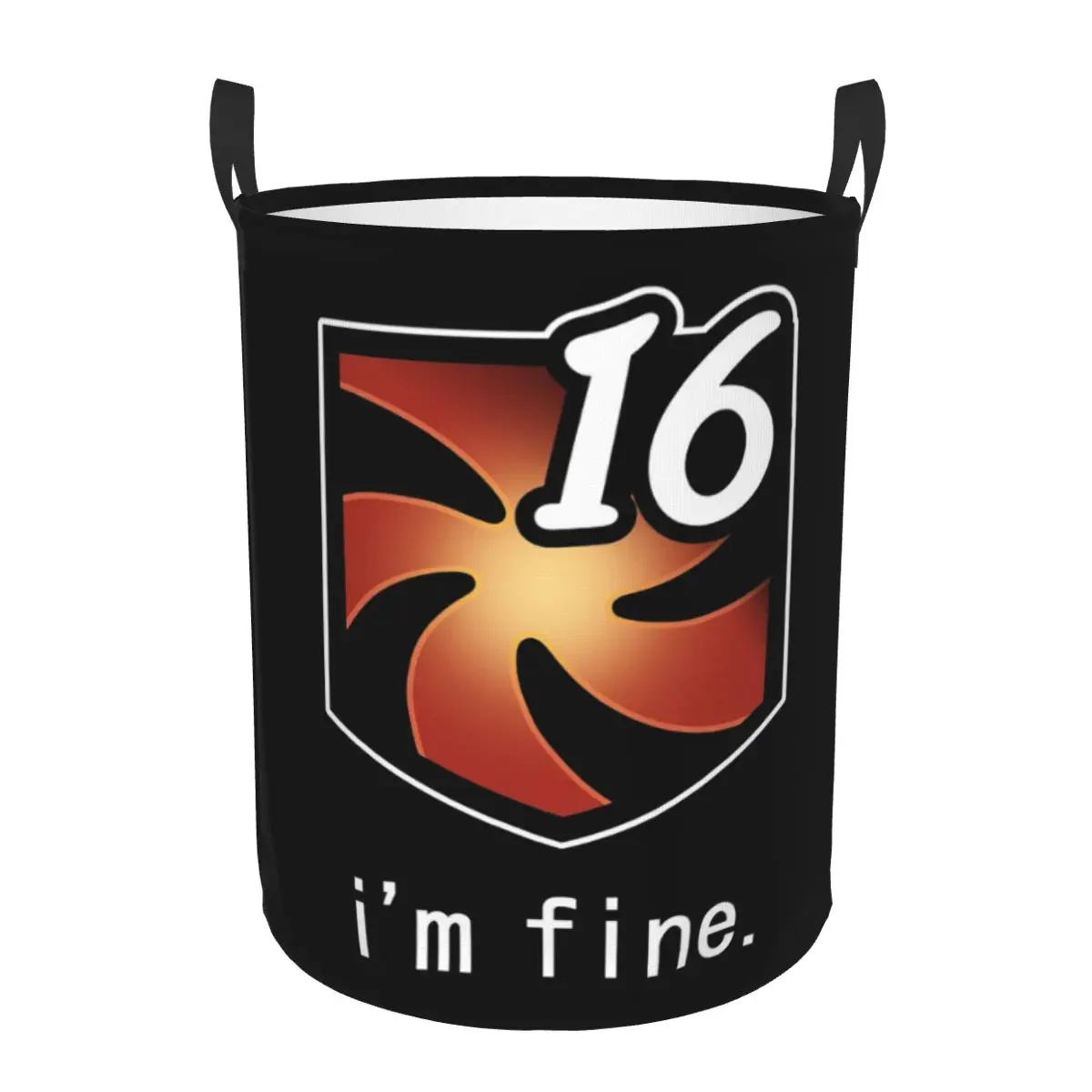 I'm Fine Vuln Stacks Складные корзины для белья Брядная одежда Игрушки Корзина для хранения мелочей Большая водонепроницаемая сумка для дома и детей