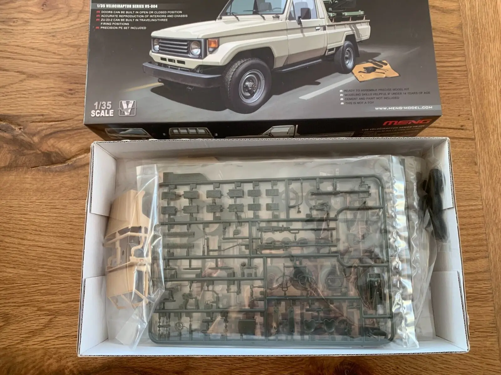 Meng VS-004 модель 135 Pick Up wZU-23-2 грузовик абсолютно новый для War AAA (art.: 3920c464e338a) - 3920c464e338a