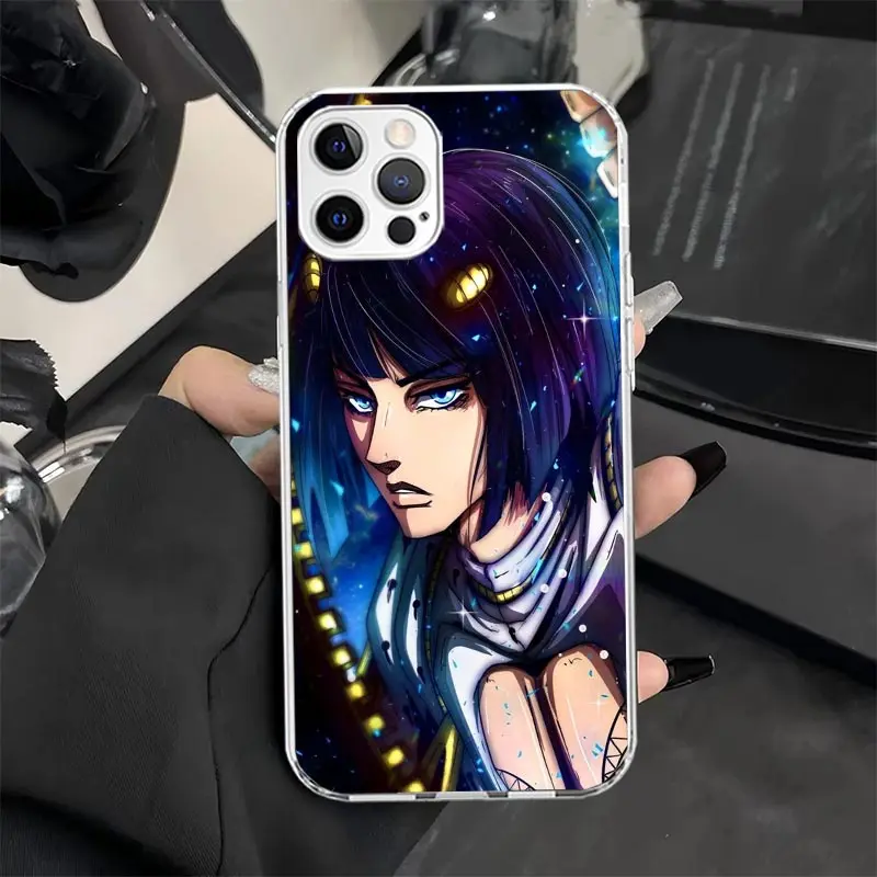 Фото Чехол для телефона JoJo Adventure Bruno Buccellati для iPhone 17 Air 16 15 14 Plus 13 Mini 12 11 Pro Max 7 8 SE, мягкий противоударный чехол №4