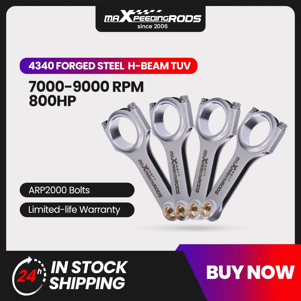 Шатуны для Honda Accord preвстроенный H22 DOHC 2,2, шатуны ARP, болты, шатуны для Accord H22A H22A1 143 мм Bellie плюel
