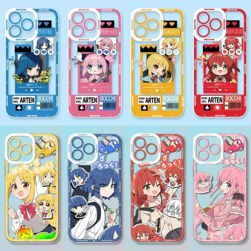 Чехол Bocchi The Rock для Samsung A56 A16 A36 A26 A07 S25 S24 Ultra Plus FE A55 A15 A25 A35 A06 A54 A14 A34 A24 A05 A05S A53 A33