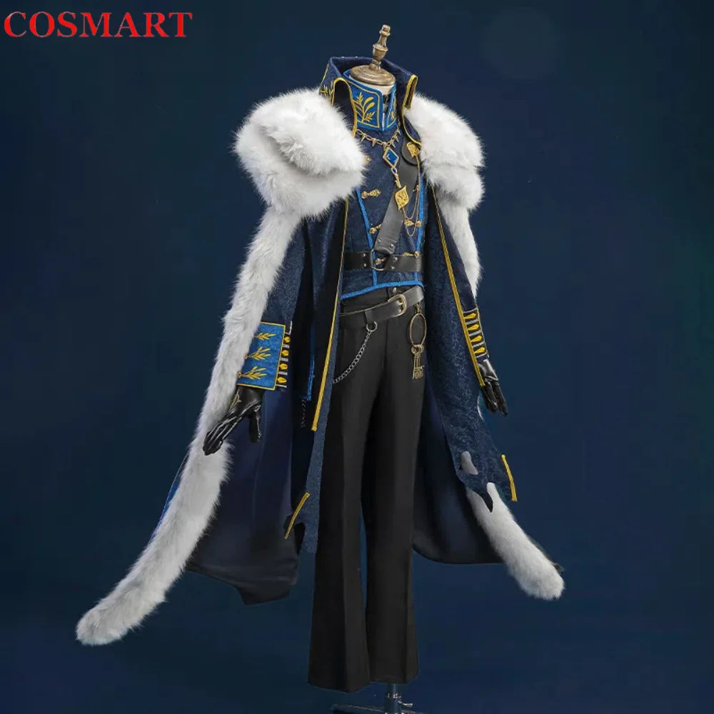 COSMART Identity V Alva Lorenz Pustelnik Мужской костюм для косплея Cos Game Аниме Вечеринка Униформа Хэллоуин Играть Ролевая одежда Одежда