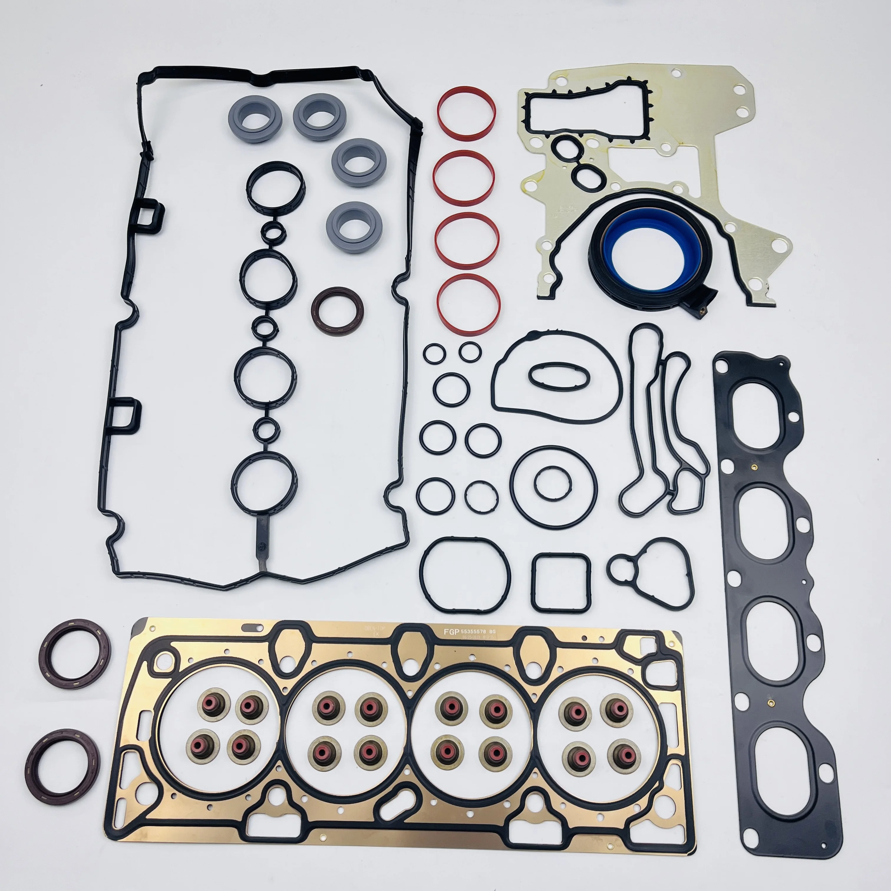 Оригинальный комплект прокладок автозапчастей для Chevrolet Cruze 1.8 OEM 55568529 Автомобильные аксессуары6/2000 Комплект для капитального ремонта высокого качества