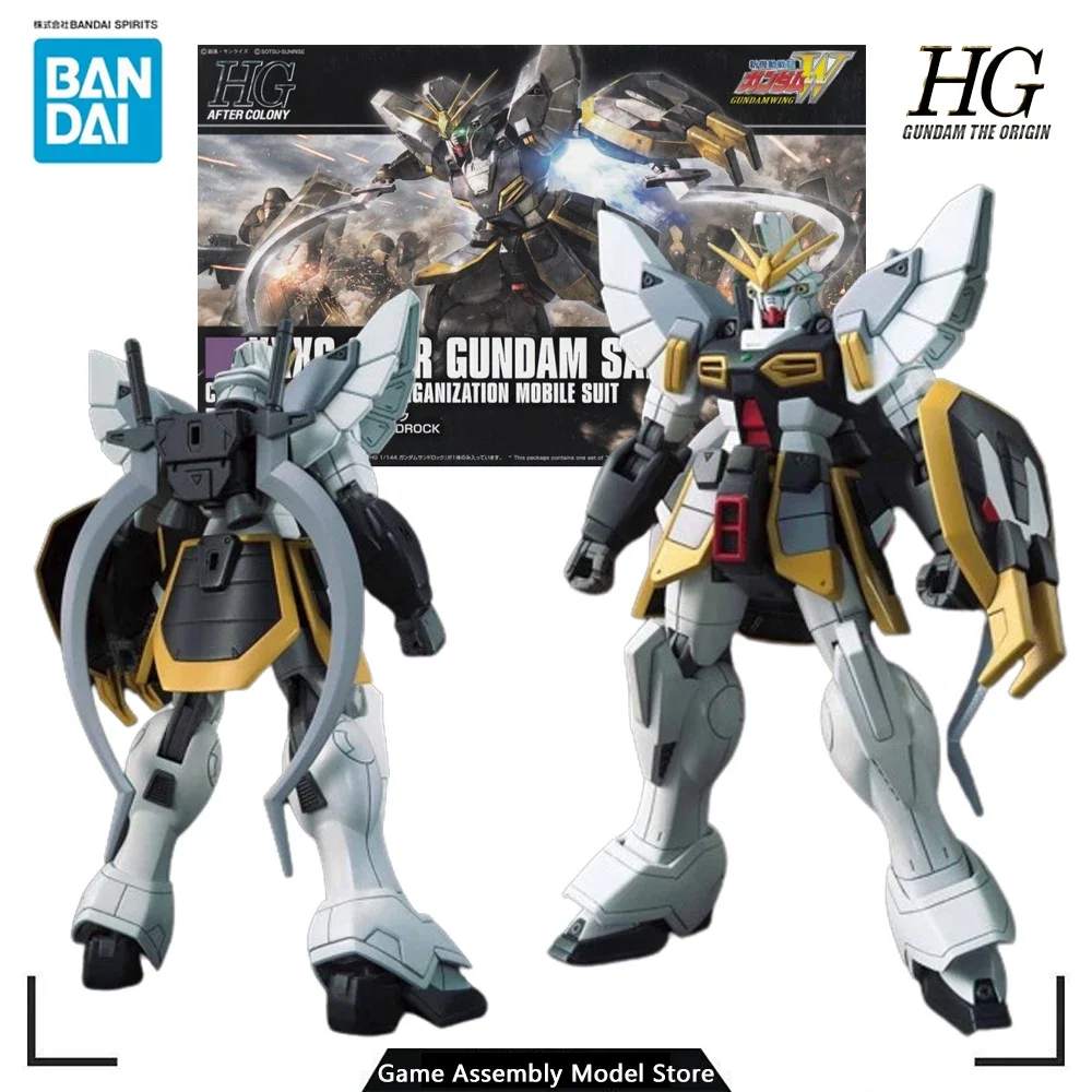 Оригинальная модель BANDAI в комплекте GUNDAM HGUC, версия 228, XXXG-01SR GUNDAM SANDROCK, подвижная сборная кукла, коллекция подарков 120 мм