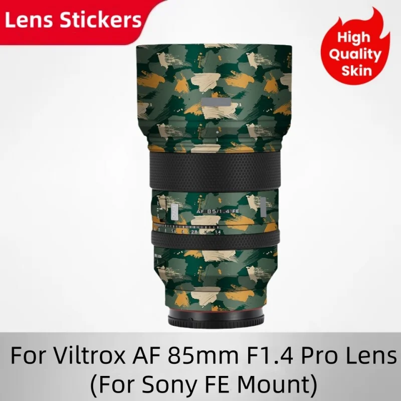Кожа наклейки для Viltrox AF85 F1. Наклейка на объектив с креплением 4 Pro FE для Viltrox AF 85 мм F1.4 Pro, наклейка на объектив 85 1,4, крышка Фото- и видеотехника
