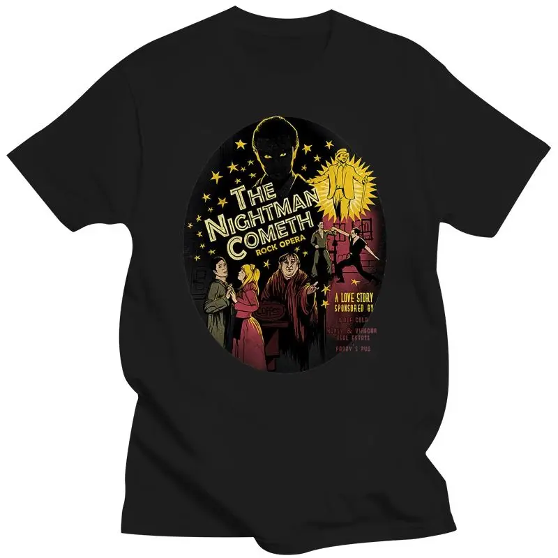 Фото Новинка, рубашка It S Always Sunny в Филадельфии, маленькая Винтажная футболка для ТВ-шоу, ночной человек №2