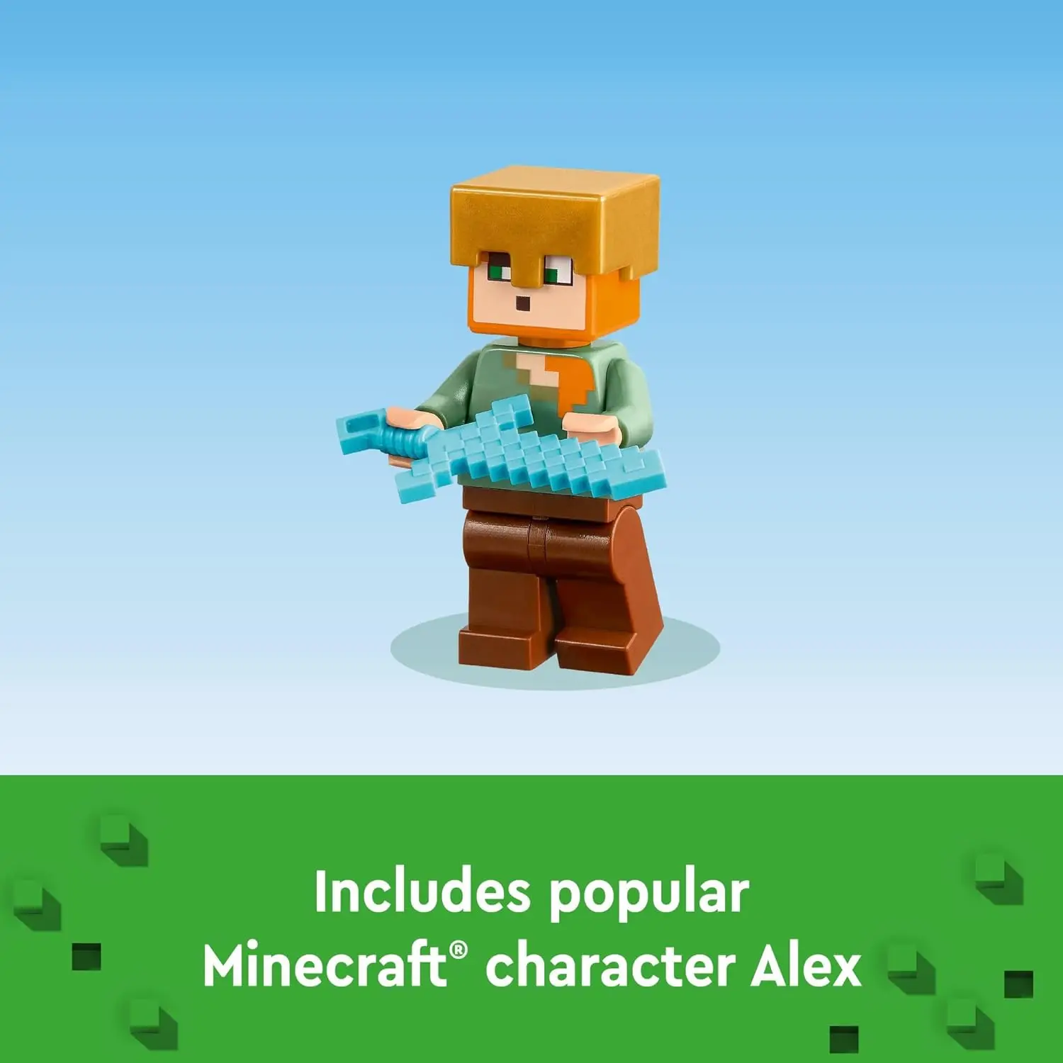 Фото Конструктор LEGO Minecraft The Armory, экшн-игрушка для геймеров и детей, подарок для мальчиков и девочек 7 лет и старше, 21252 №4