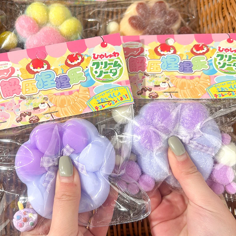 Mochi Taba Squishy НОВАЯ игрушка-непоседа Мини Kawaii плюшевая кошачья лапа силиконовая маленькая кошачья лапа милая розовая кошачья лапа (art.: 3920c8a1e2369) - 3920c8a1e2369