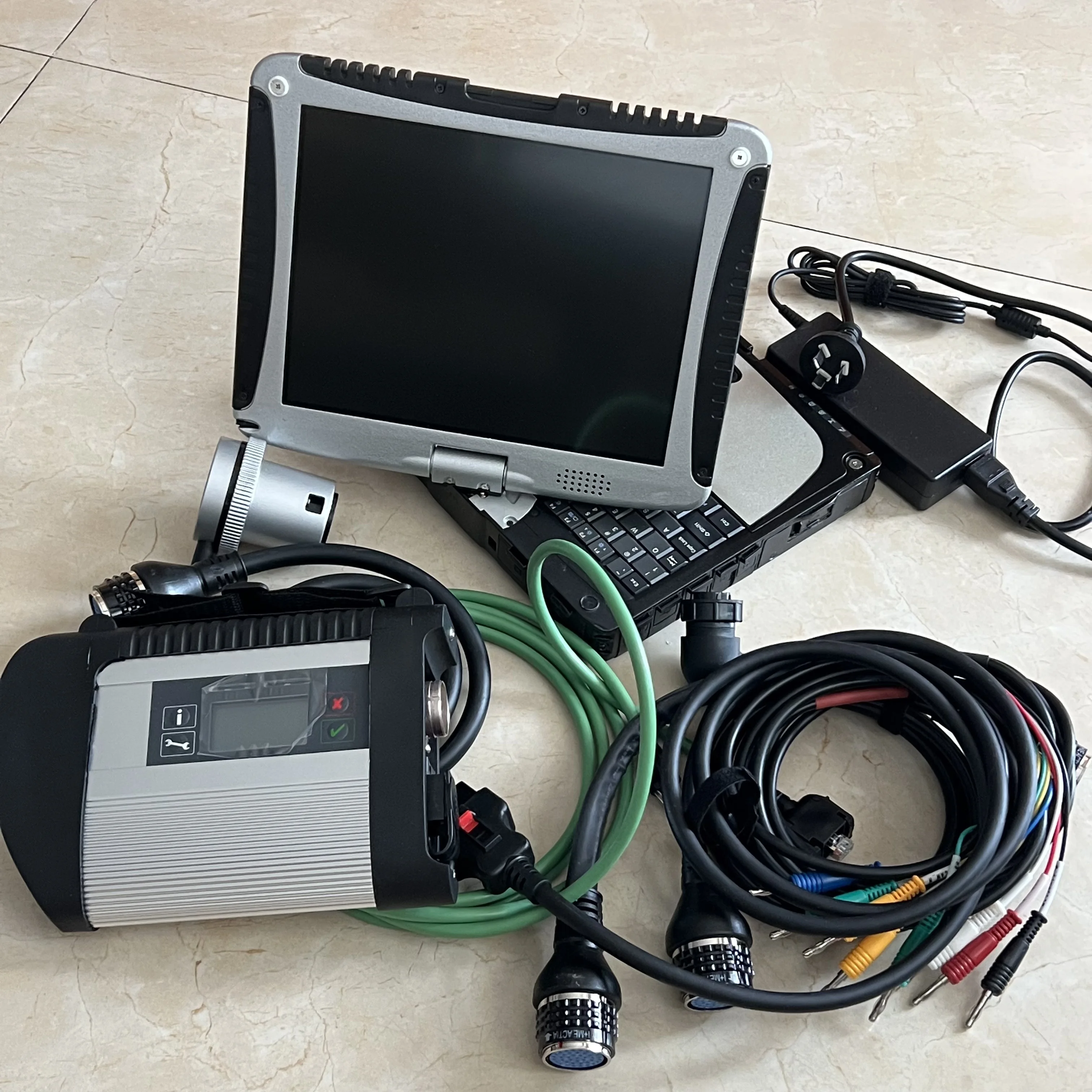 MB STAR C4 автомобильный диагностический инструмент DOIP WiFi C4 SDconnect установка хорошо Xentry DTS WIS EPC V06/2025 Windows10 в CF19 ПК для автомобиля MB