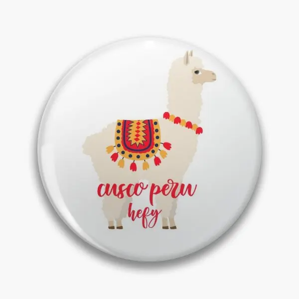 Мягкая булавка Hefy Peru Cusco, мультяшный воротник, милые ювелирные изделия, модный металлический декор, креативный Забавный подарок, брошь для любимых женщин