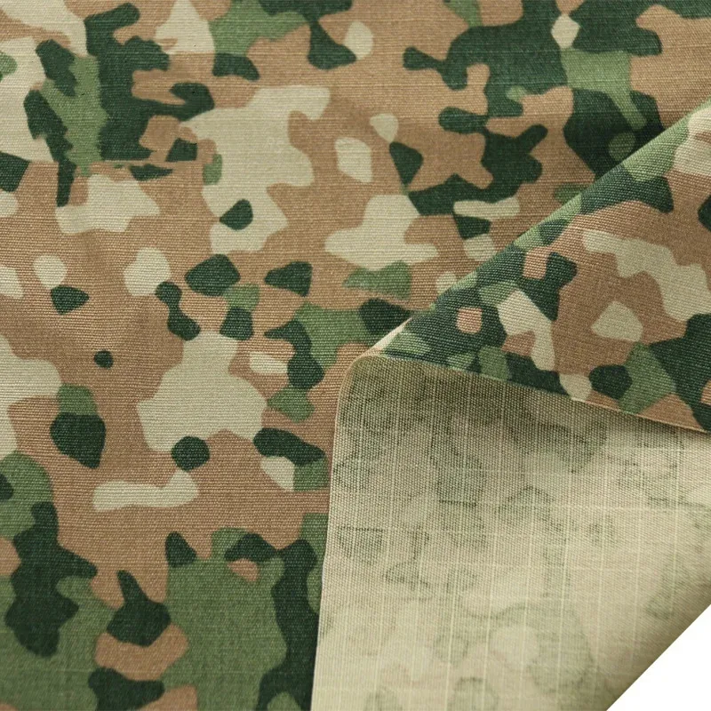 Нейлоновая хлопковая голландская многофункциональная камуфляжная ткань NFP Rip Stop NC5050, износостойкая дышащая ткань для тактической формы «сделай сам»