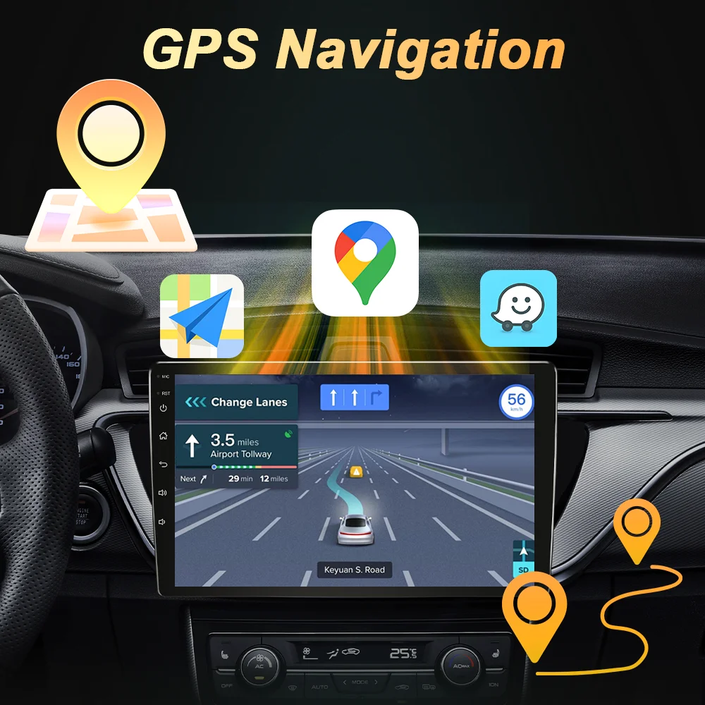 Фото Для Volkswagen VW Golf 7 MK7 GTI 2011-2021 Android 15 Автомобильный радиоприемник Стерео головное устройство Мультимедийный видеоплеер Carplay 8-ядерный Wi-Fi 5G №3