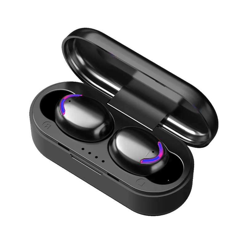 Фото Беспроводные наушники Bluetooth TWS светодиодный Dislpaly, водонепроницаемая гарнитура HD, наушники с шумоподавлением CVC №2