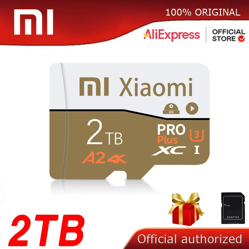 Новая Оригинальная высокоскоростная карта памяти Xiaomi C10 U3 1 ТБ V30 Micro TF SD карта 128 ГБ 512 ГБ TF карта для устройств видеонаблюдения с камерой