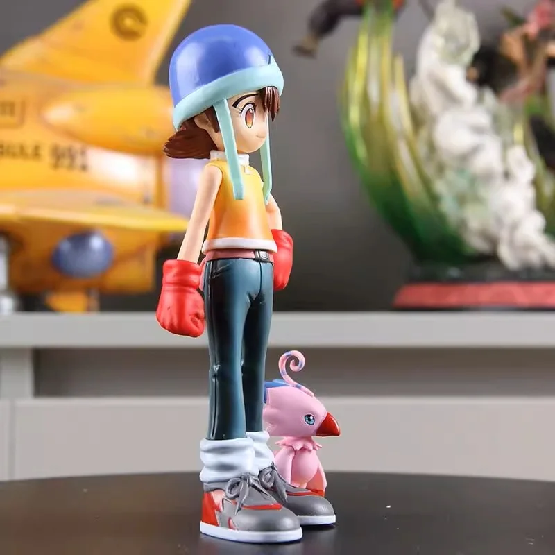 Фото Горячее аниме Digimon Adventure Takenouchi Sora, фигурка Piyomon, фигурки героев, статуя из ПВХ, коллекция, модель игрушки, подарок на день рождения для фанатов №5
