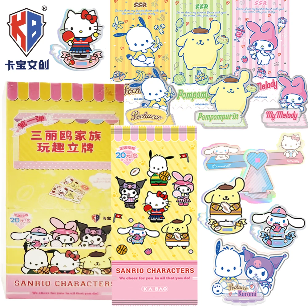 KABAO оригинальные персонажи Sanrio, забавная акриловая фигурка, украшение для рабочего стола, милая креативная периферийная модель аниме, игрушка в подарок