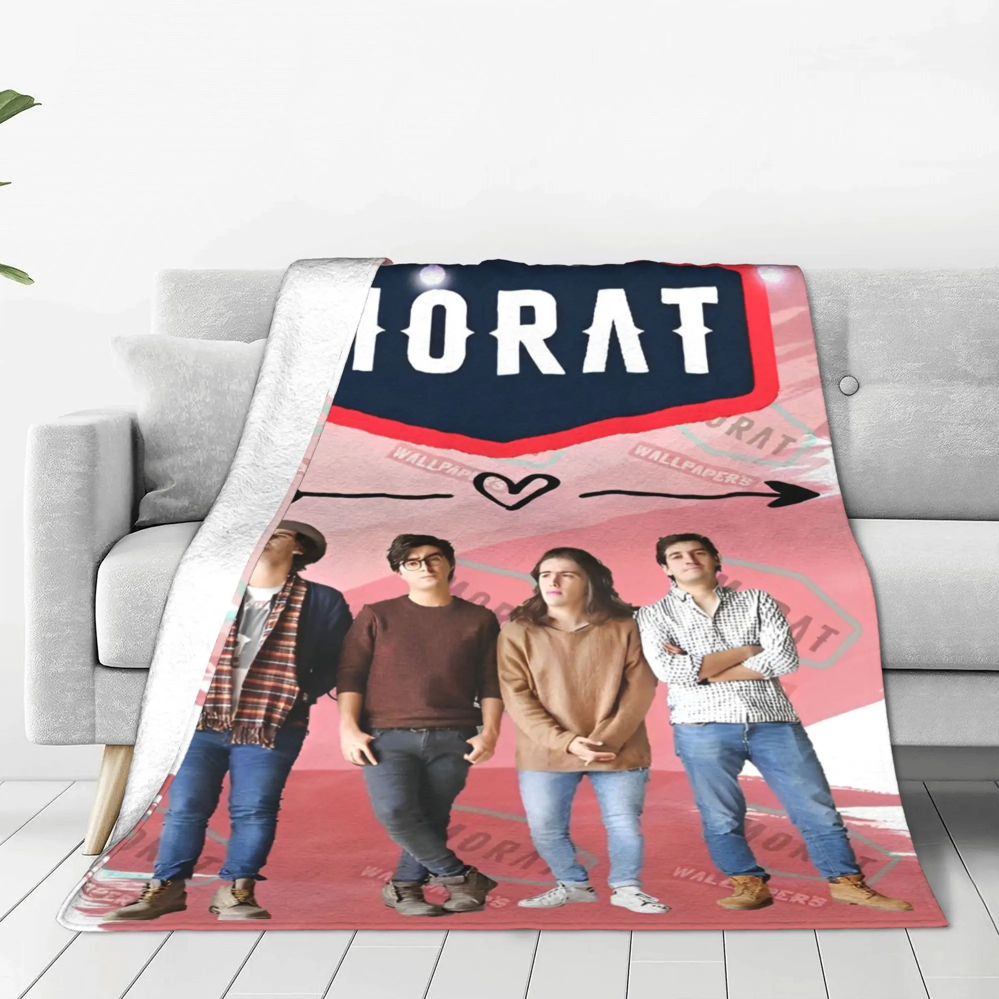 Одеяла с музыкальной группой Morat, фланелевые одеяла, летнее украшение для кондиционера, ультра-мягкое теплое покрывало
