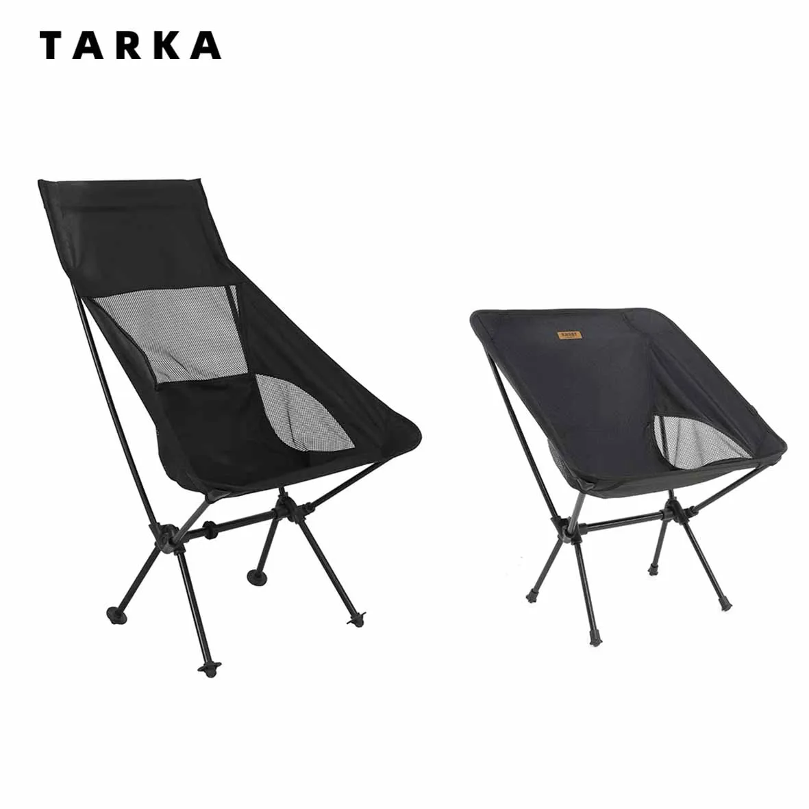 Складные туристические стулья TARKA, легкий складной стул, ультралегкие стулья в форме Луны для сада, пикника, пляжа, рыбалки