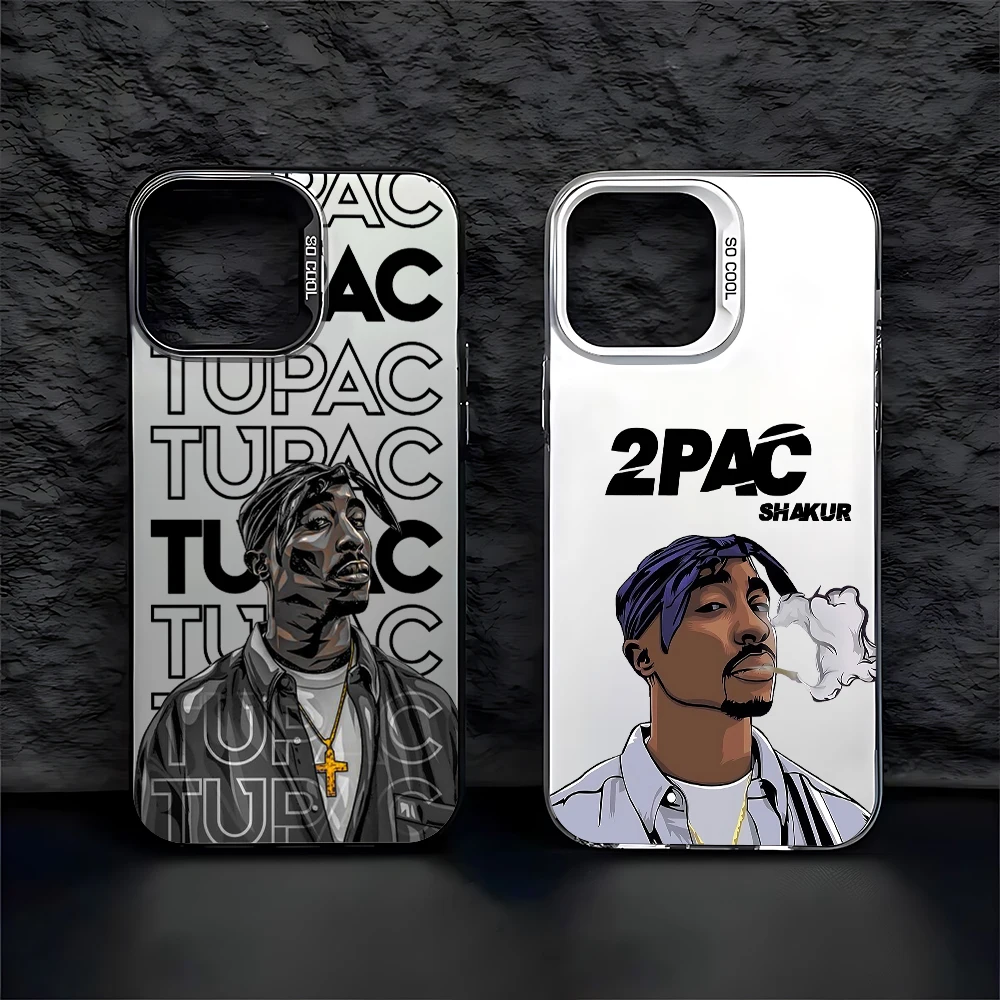 Фото Чехол для телефона Rapper 2pac Singer Tupac для iPhone 16, 15, 14, 13, 12, 11 mini Pro Max X XR XSMAX 8 7 Plus, матовая задняя крышка с защитой от падения №3