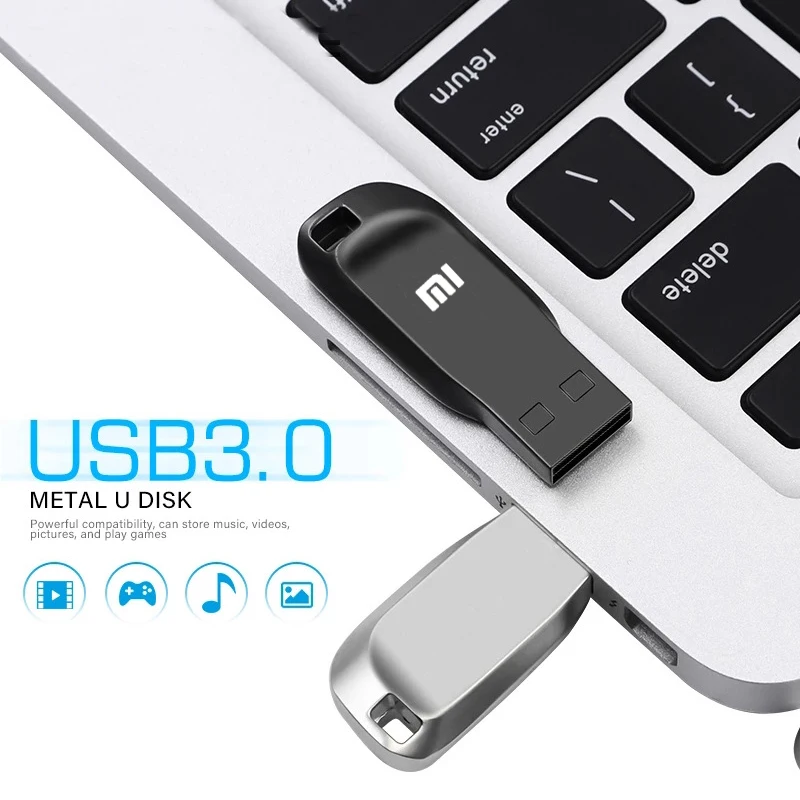 Фото USB-флеш-накопитель Xiaomi в металлическом корпусе, 1 ТБ №2