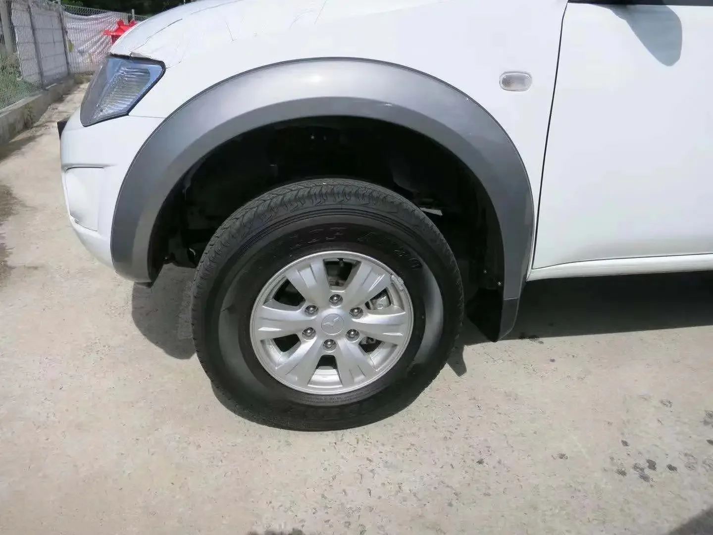 Фото FFD23 Ready Stock abs 4x4 Аксессуары автомобильная арка колеса матовый черный раструб для Nissan Navara D40 2004 г.в. №4