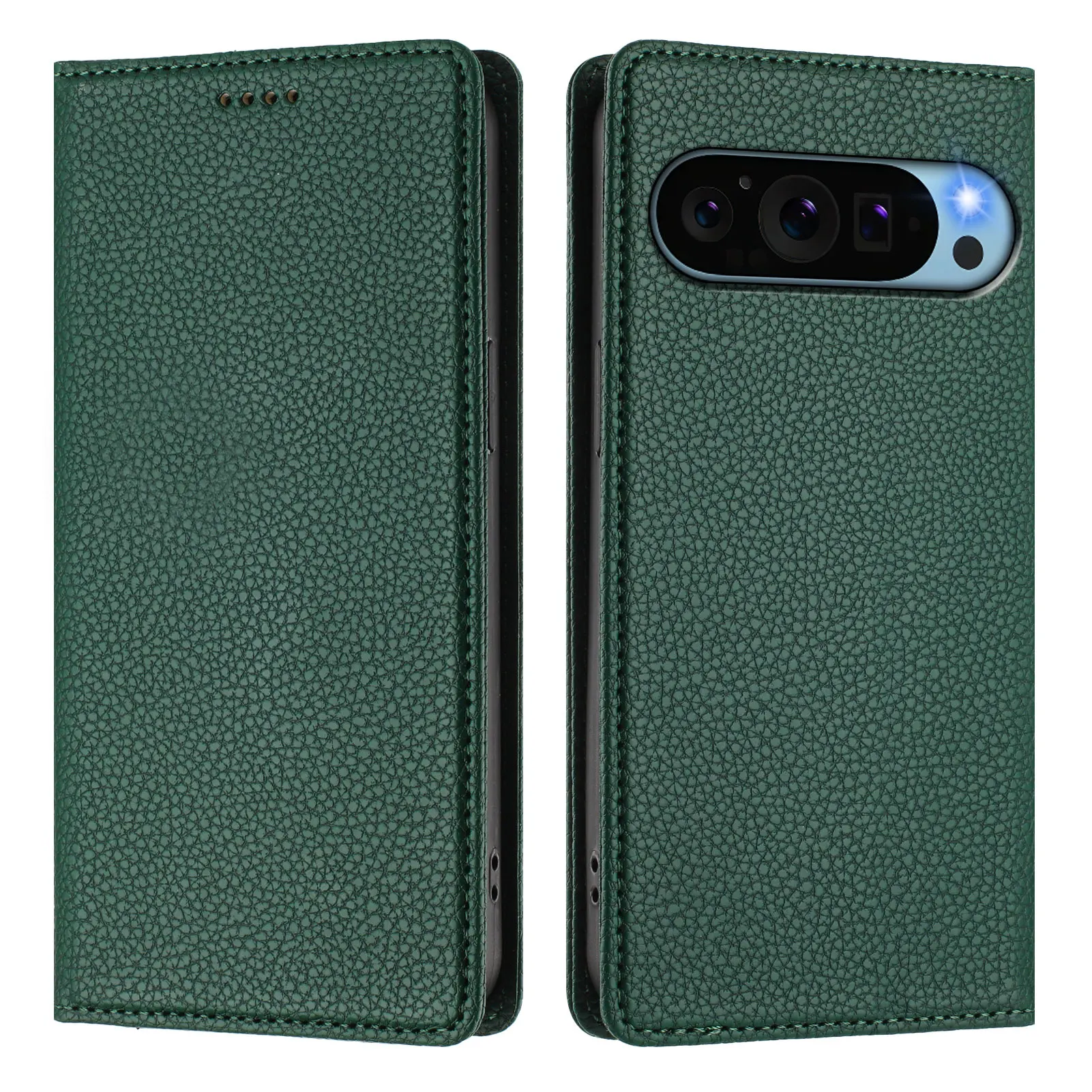 Флип-кожаный чехол для телефона Google Pixel 6 7 8 9 Pro XL Pixel 9A 8A 7A 6A Матовый чехол-бумажник для Pixel 5A 5XL Чехол-держатель для карт Чехлы и чехлы для мобильных телефонов