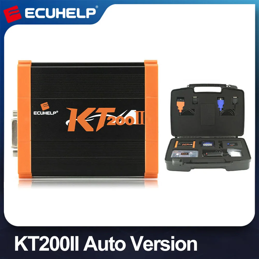 ECU Программатор ECUHELP KT200II, TCU программатор, инструмент для клонирования и настройки чипов, для автомобилей и грузовиков