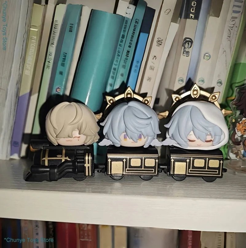Горячие Mihoyo V3, официальная подлинная штабелируемая фигурка Honkai Star Rail, модная слепая коробка, игрушка, фигурка, украшение для рабочего стола, подарочный орнамент