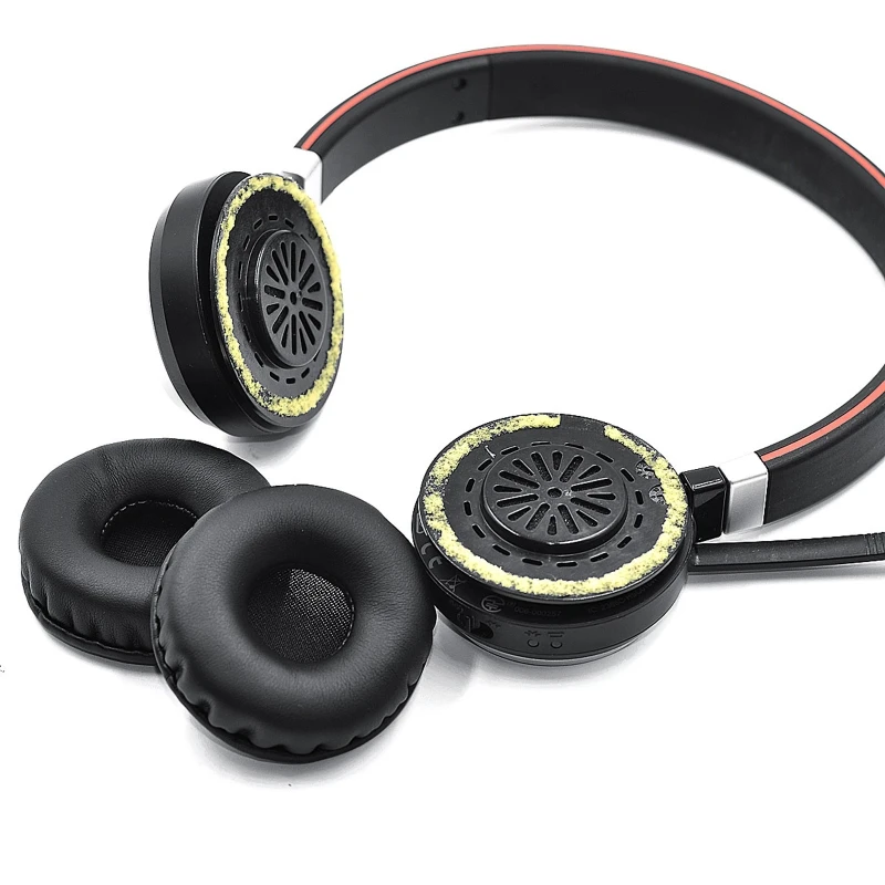 Y1UB 1 пара мягких амбушюров, чехлы для наушников для Evolve 20 20se 30 30II 40 65
