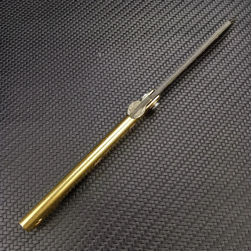 Фото EDC Карманный складной нож Higonokami, японский нож для самообороны, дамасская сталь, мульти-тактический инструмент для выживания в кемпинге, фруктовый нож №5