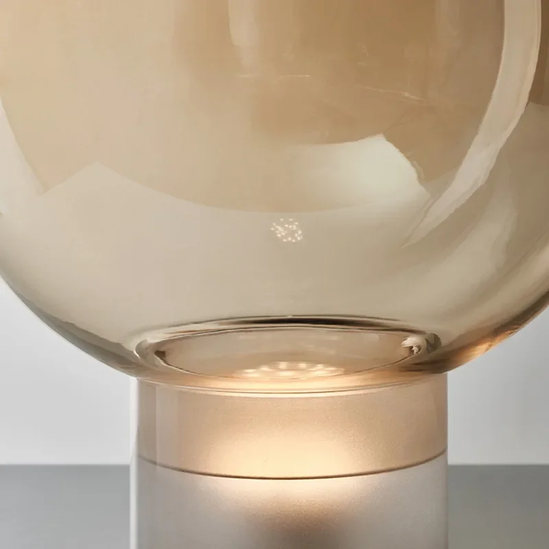 Фото Настольная лампа SANDYHA Glass Light Decoração Home Para Quarto Scrivania ПК escritorios Настольный светильник Luz mesa Офисное бюро №5