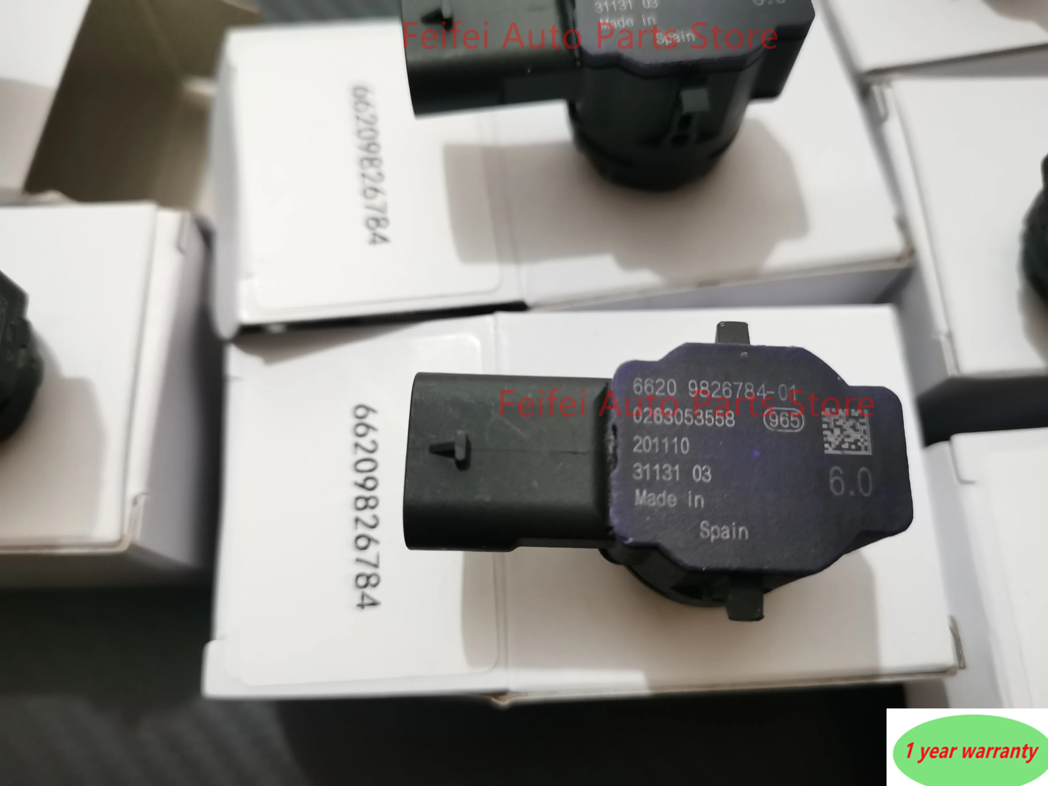 1 шт. новый оригинальный 66209826784-01 0263053558 оригинальный 6,0 P DC парковочный ультразвуковой датчик для BMW F40 F44 G20 G30 G31 G11 G29