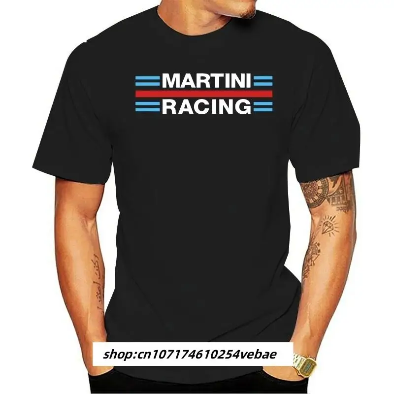 Винтажный касуал для тренажерного зала Kaus Pria Bar Balap Martini IOS Kaus, kasan Kebugaran, Katun Kaus