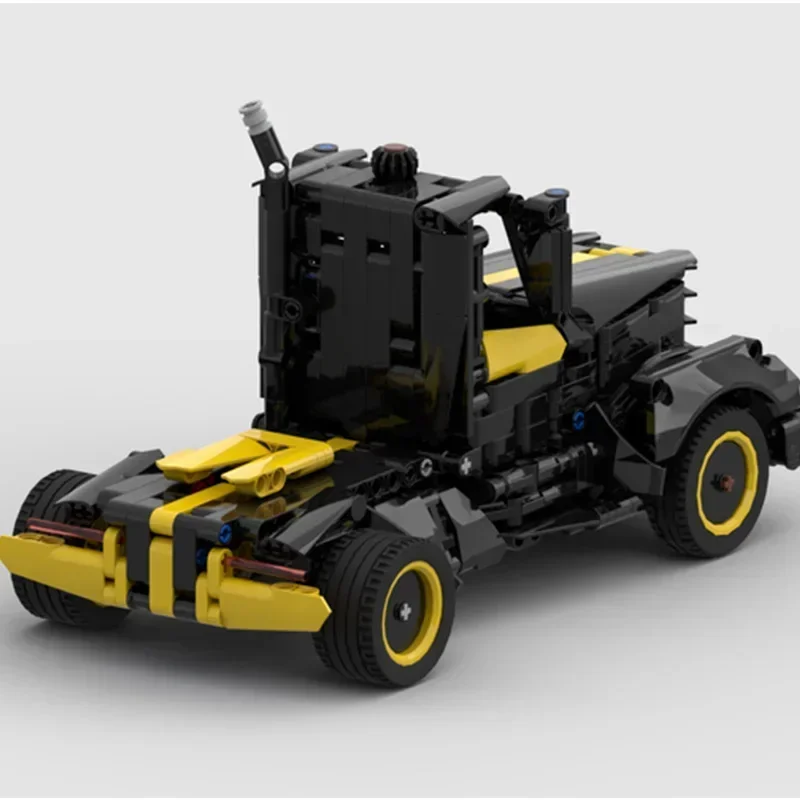 Фото YcmocBricks Moc строительные блоки модель автомобиля серии американский грузовик 42151 набор технологические кирпичи DIY игрушки для детей подарки для детей №3