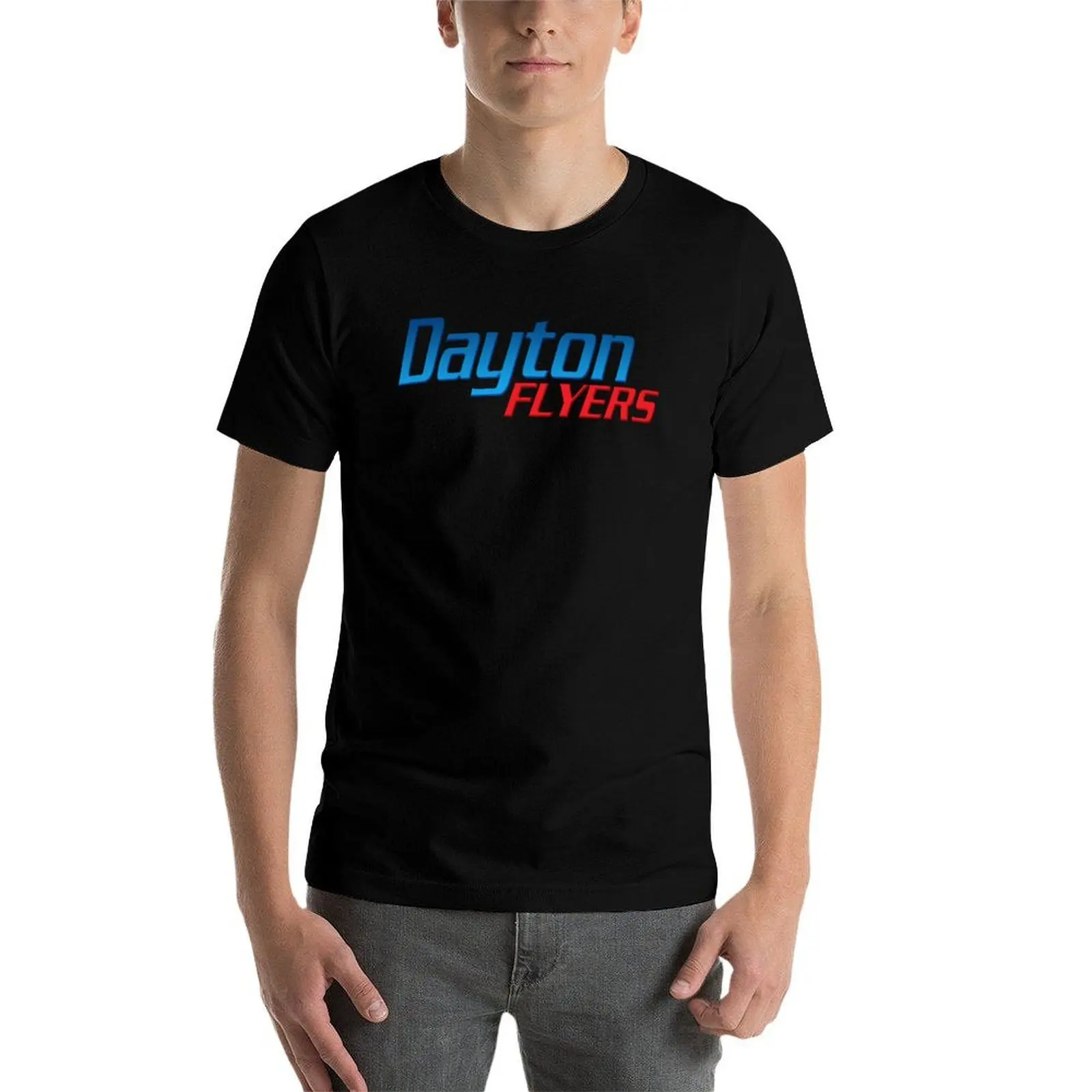 Фото Dayton Flyers Drink Logo T-Shirt anime tshirt t shirt man designer T-Shirt №5